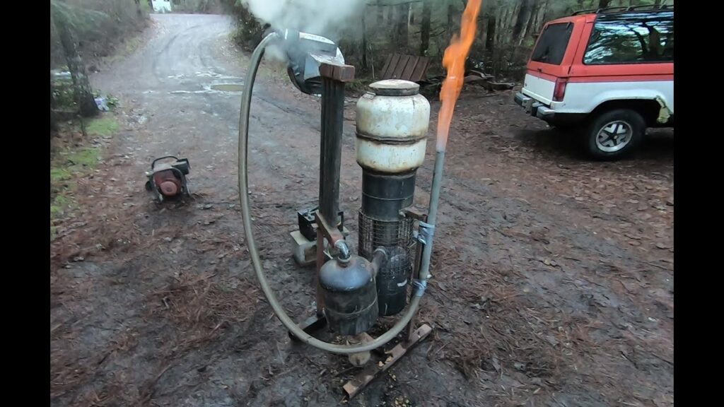 How to Build a Wood Gasifier w/Demonstration