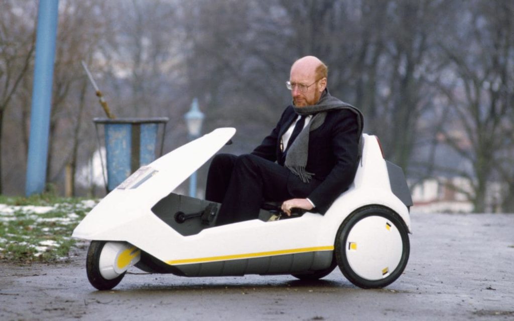 Sinclair C5 Hydro Electric vehicle