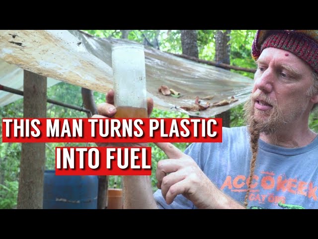 plastic trash into energy